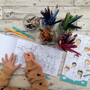 "Somnis de Mandarina" - Libro para colorear