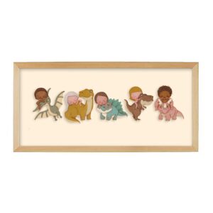 Lámina "Dinosaurios"