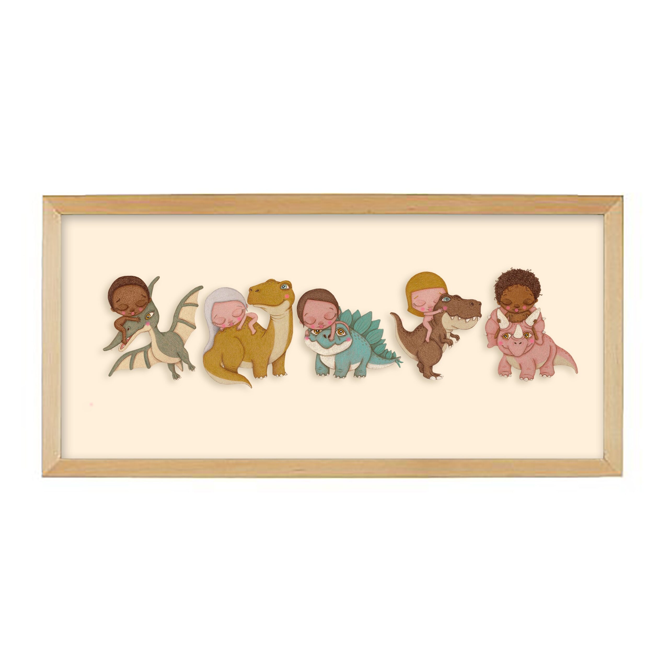 Lámina "Dinosaurios"